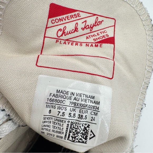 Converse Run Star Hike Canvas Platform Lugged High Top Sneakers Black W 7.5 M 6 - Picture 2 of 15